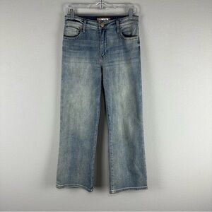 Kut From The Kloth Charlotte High Rise Culotte Wide Leg Jeans Size 2